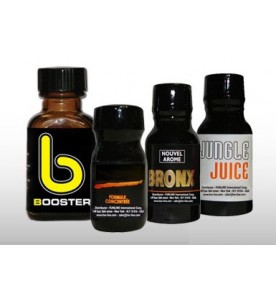 Kit d'essai de 4 Poppers