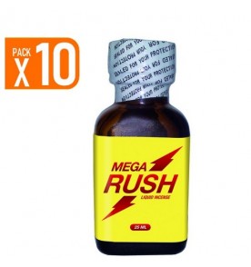 Lot de 10 Mega Rush 25 ml