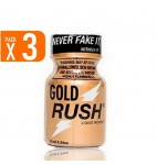 LOT DE 3 GOLD RUSH (10 ml)