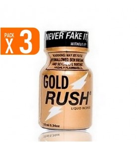 LOT DE 3 GOLD RUSH (10 ml)