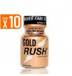 LOT DE 10 GOLD RUSH (10 ml)