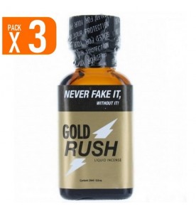 PACK OF 3 MAXI GOLD RUSH (25 ml)