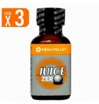 LOT DE 3 JUICE ZERO (25 ml)