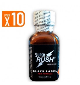 LOT DE 10 MAXI SUPER RUSH (25 ml)