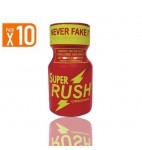 PACK OF 10 SUPER RUSH ORIGINAL 10 ML