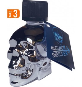 LOT DE 3 QUICK SILVER SKULL 25 ML FR AMYLE