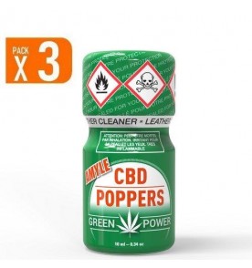 LOT DE 3 AMYLE CBD POPPERS 10 ml