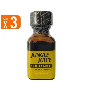 LOT DE 3 JUNGLE JUICE GOLD LABEL (25 ml)